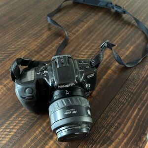 Minolta camera.